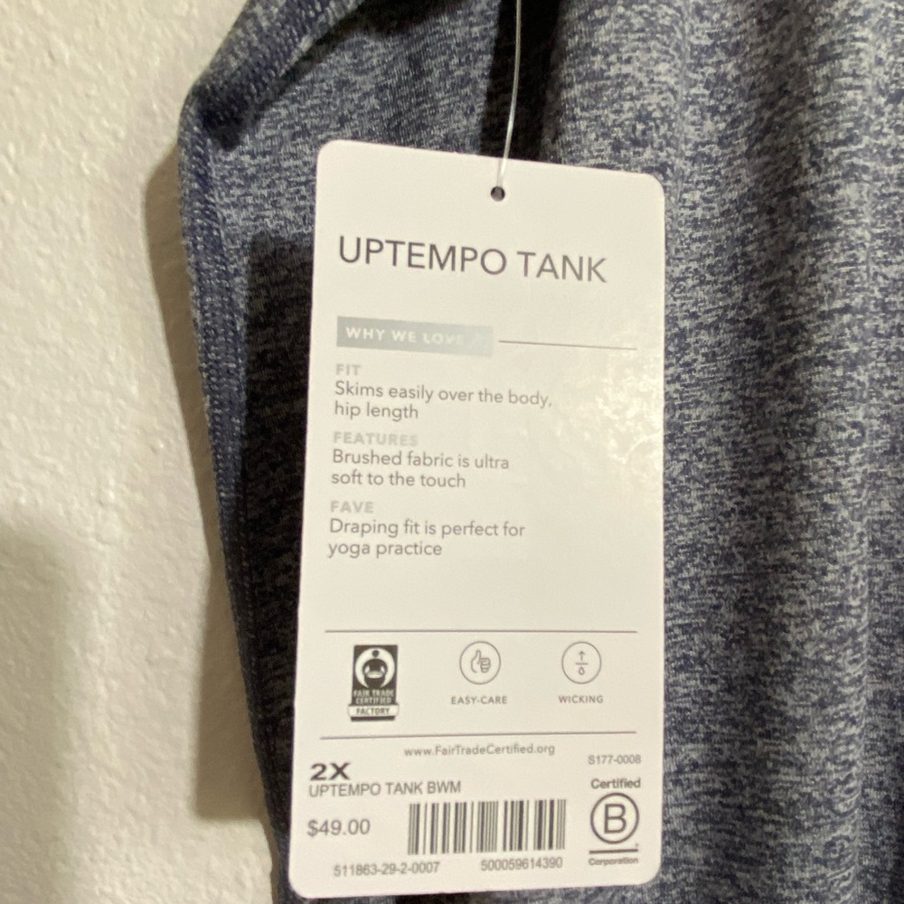 UPTEMPO TANK - Picture 4 of 4